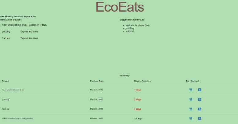 EcoEats – screenshot 12