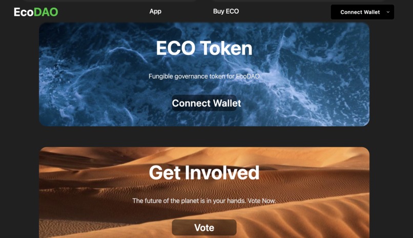 EcoDAO – screenshot 4