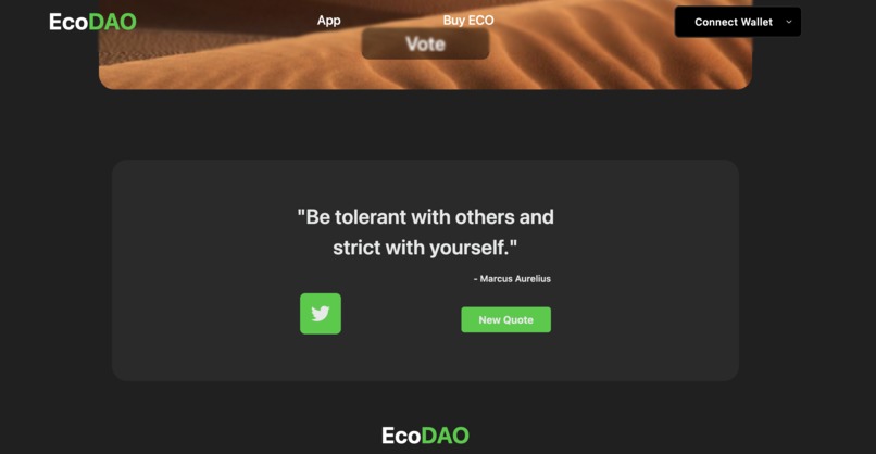 EcoDAO – screenshot 5