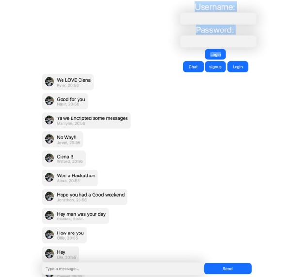 MsgMe – screenshot 1