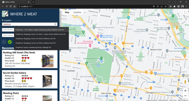 Where 2 Meat – screenshot 2