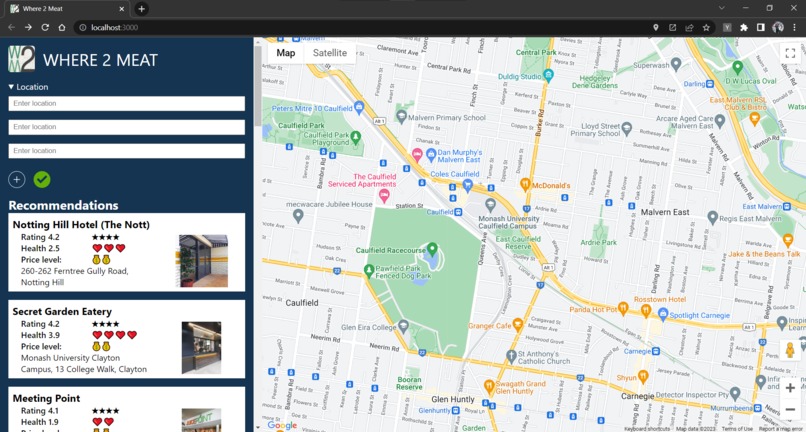 Where 2 Meat – screenshot 1