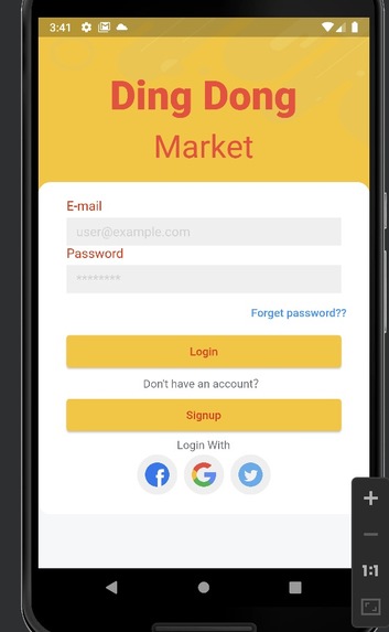 Ding Dong market – screenshot 1
