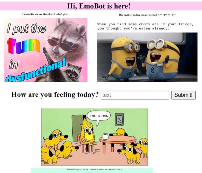 EmoBot – screenshot 1