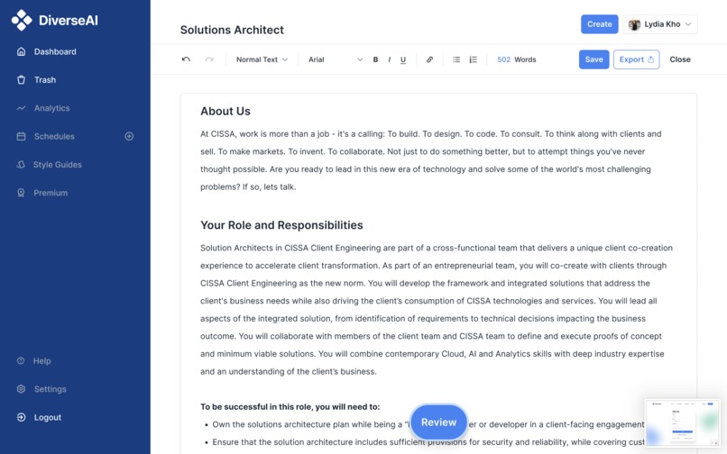 DiverseAI – screenshot 4