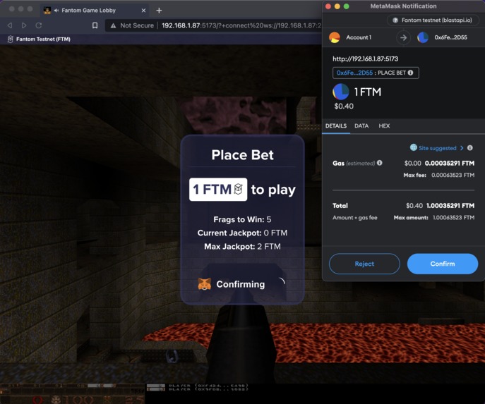 Fantom Web3 Quake – screenshot 3