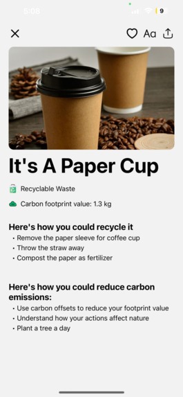 CarboReduce – screenshot 4