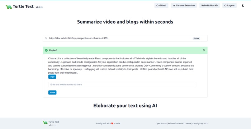 Turtle Text – screenshot 1