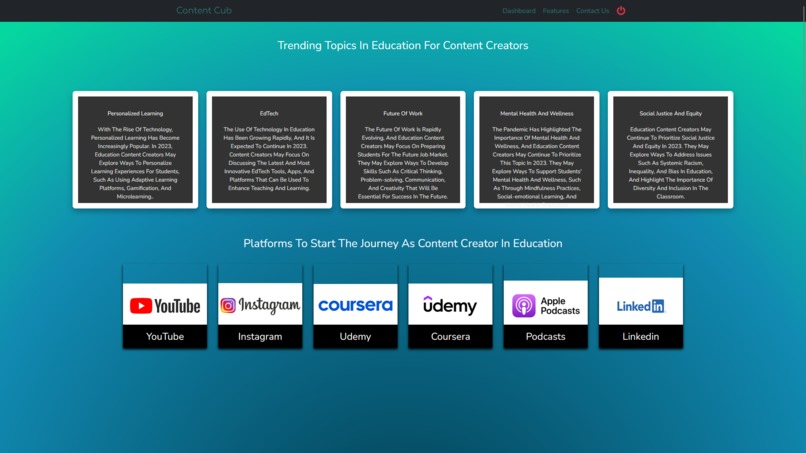 Content Cub – screenshot 5