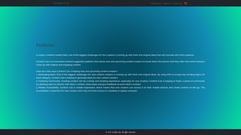 Content Cub – screenshot 3