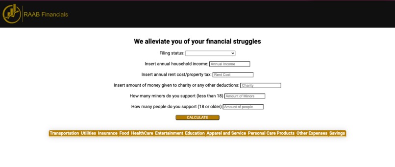 RAAB Financials – screenshot 2