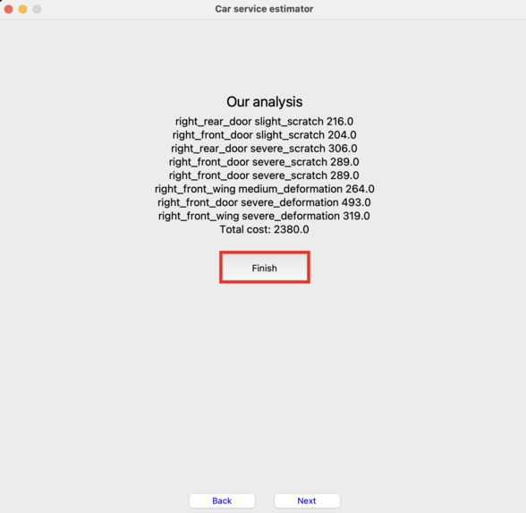 Car Damage Analyser – screenshot 3