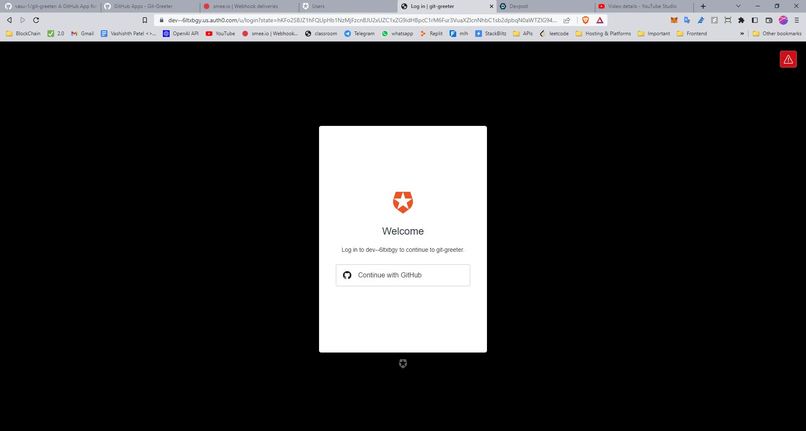 git-greeter – screenshot 5