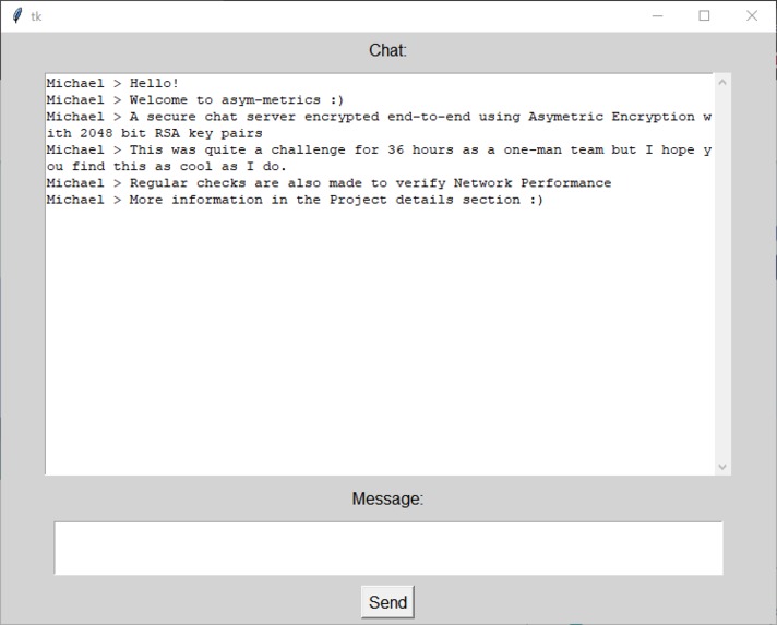 asym-metrics – screenshot 1