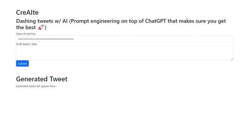CreAIte – screenshot 1