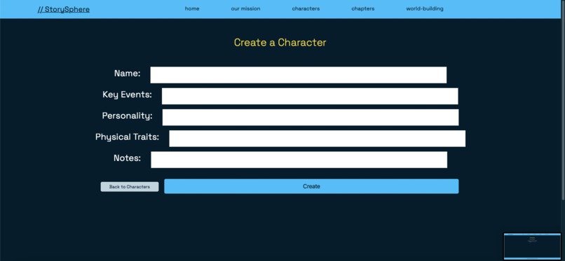 StorySphere – screenshot 2