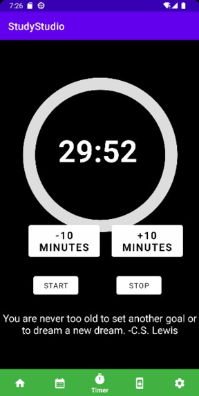 StudyStudio – screenshot 1