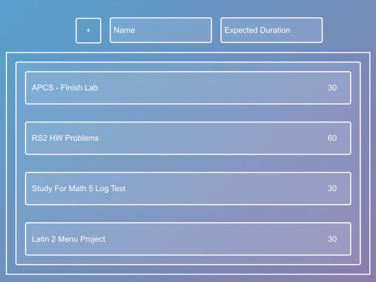 ProcrastiNOT – screenshot 2