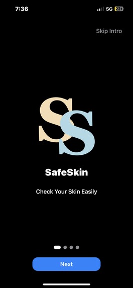 SafeSkin - Early Skin Cancer Detection – screenshot 1