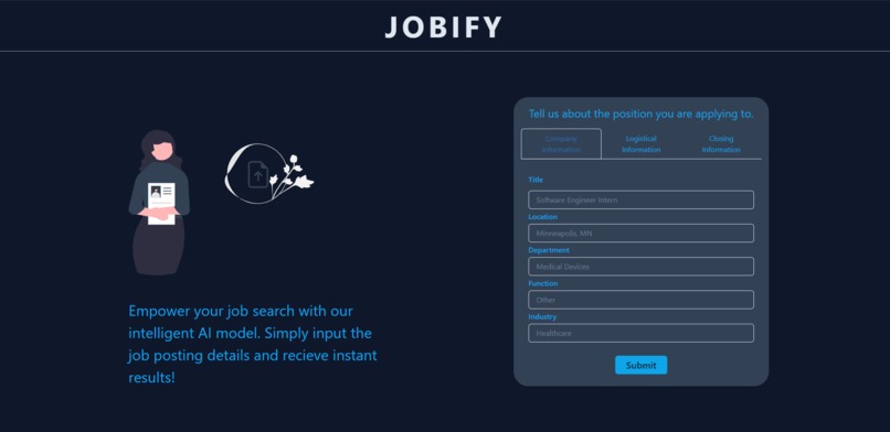 Jobify – screenshot 2
