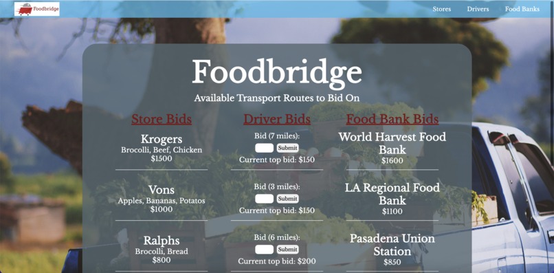 Foodbridge – screenshot 2