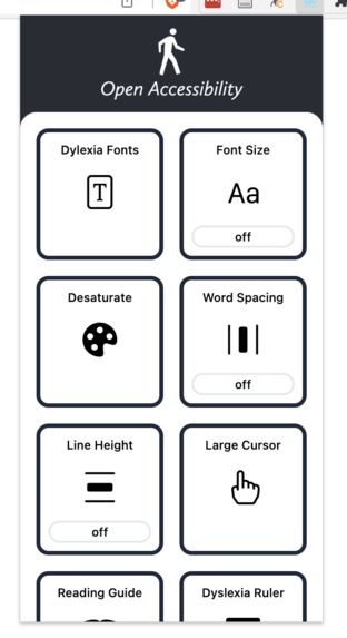 Open Accessibility – screenshot 4