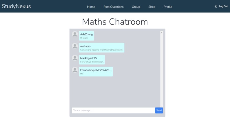 StudyNexus – screenshot 2
