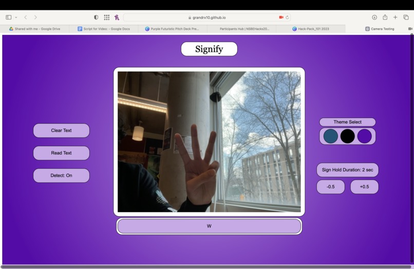 Signify – screenshot 1
