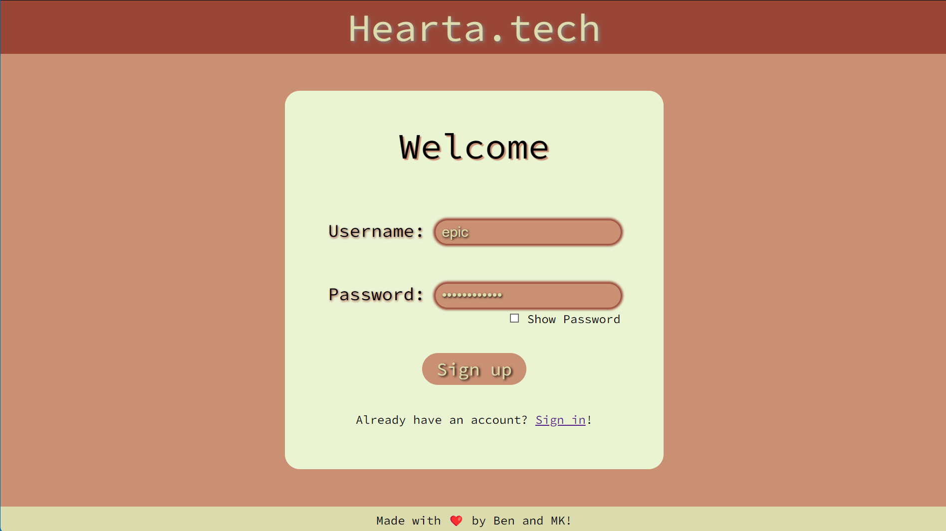 Hearta tech Devpost