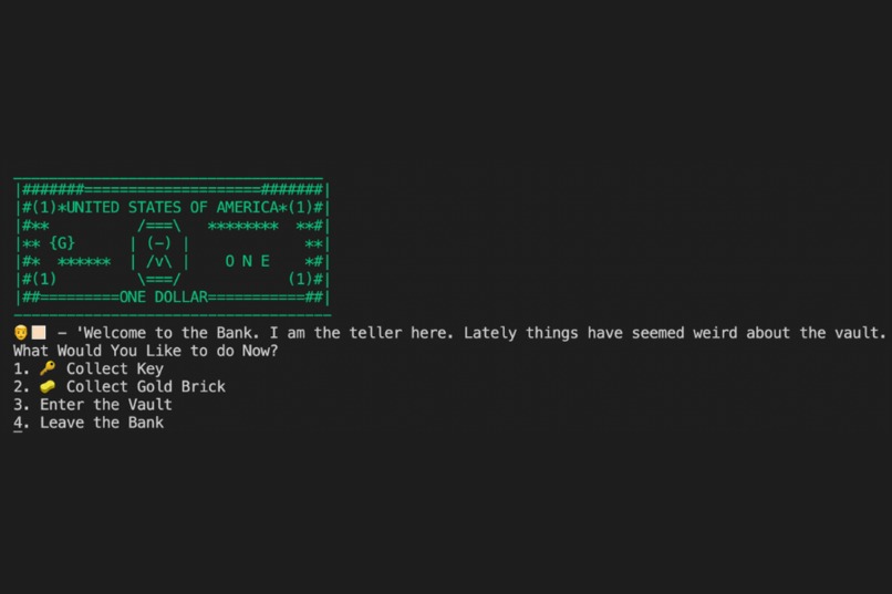 Silver Hollow Command Line Game – screenshot 4