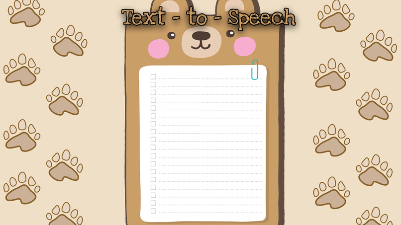 BearTalk: Text to speech list – screenshot 1