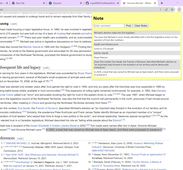 Note Taker Chrome Extension – screenshot 3