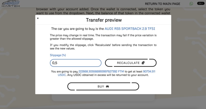 Kartek – screenshot 1