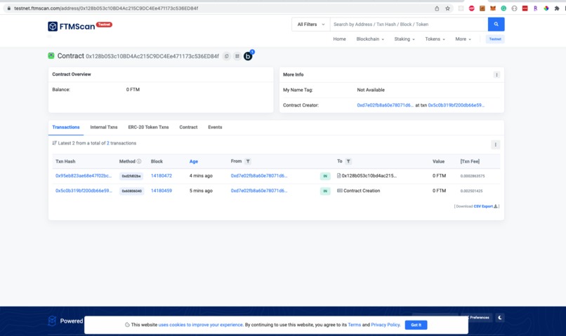 Fantomsign: Smart contract document signing – screenshot 11