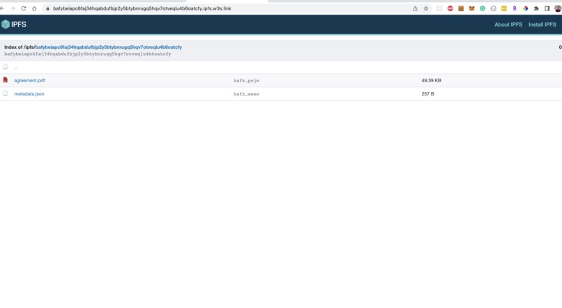 Fantomsign: Smart contract document signing – screenshot 3