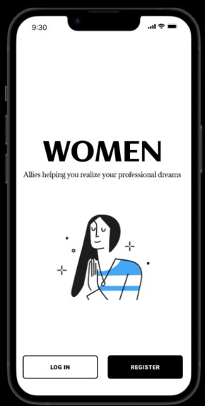 WOMEN App – screenshot 1