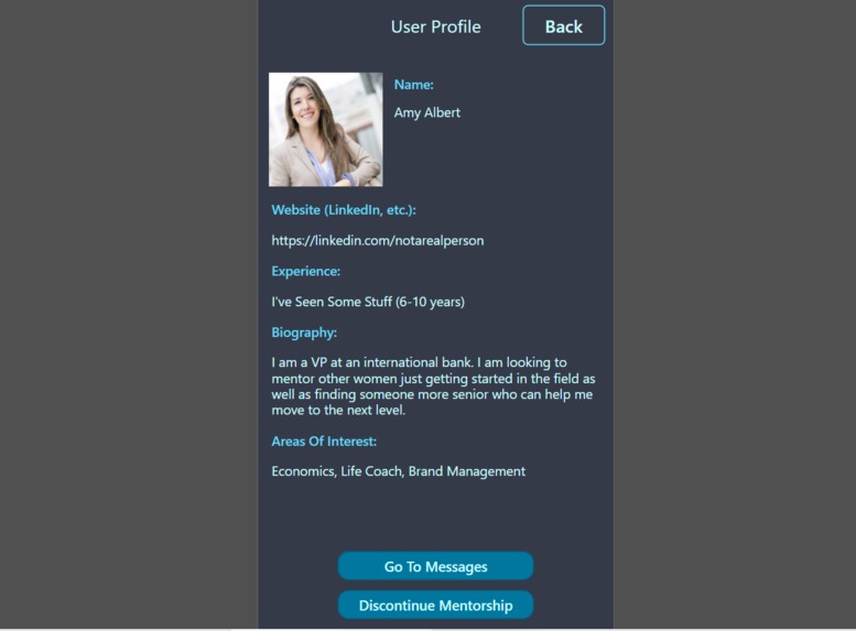 MentHER – screenshot 2