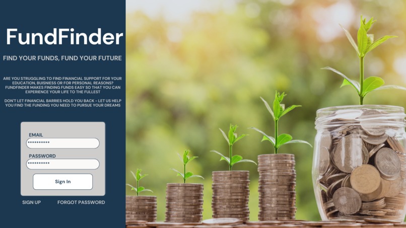 FundFinder – screenshot 3