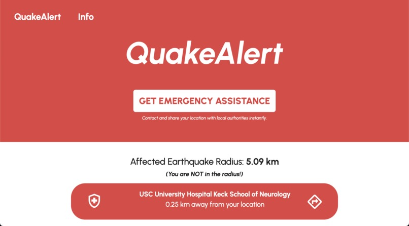 QuakeAlert – screenshot 1