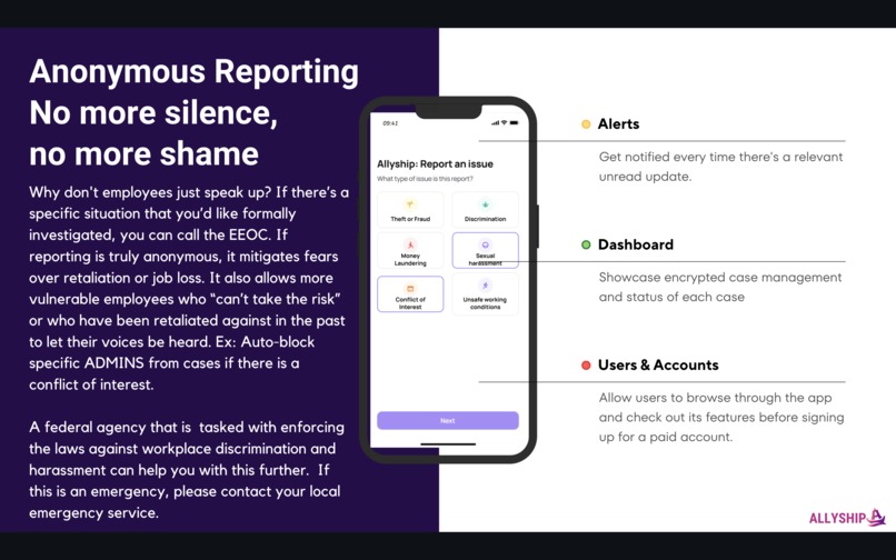 Allyship – screenshot 2