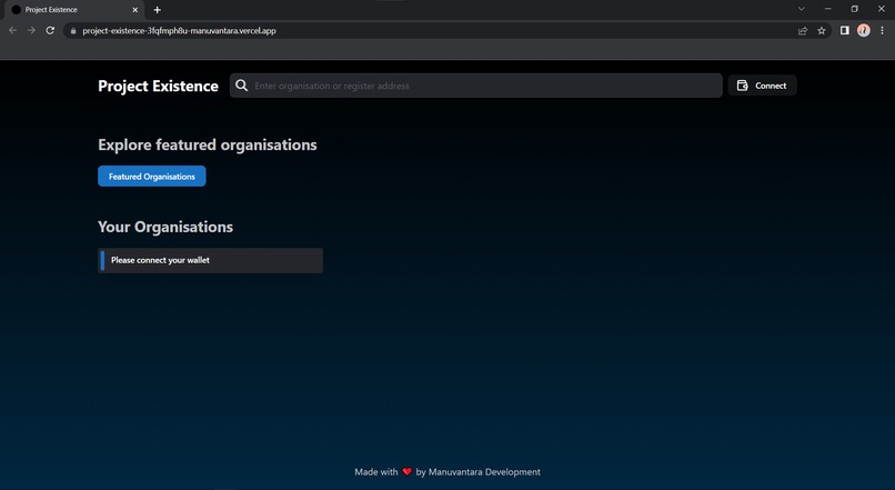 Project Existence – screenshot 1