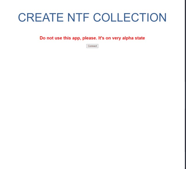 CreateNFT – screenshot 1