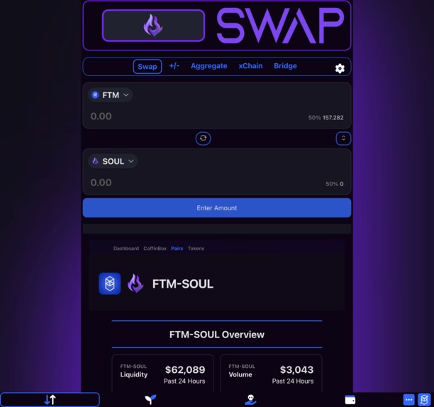SoulSwap Finance – screenshot 1