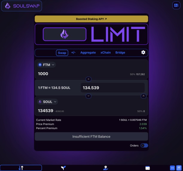 SoulSwap Finance – screenshot 2