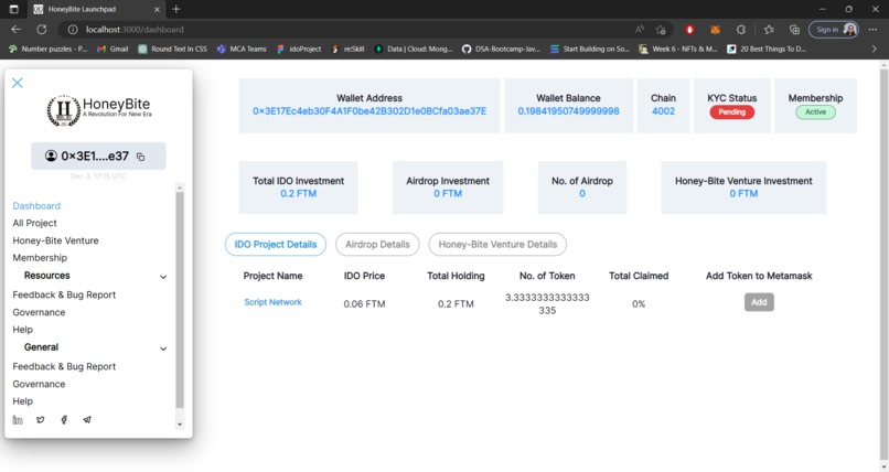 Honey-Bite Crypto Ecosystem – screenshot 4
