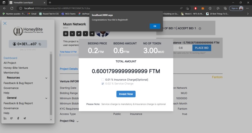 Honey-Bite Crypto Ecosystem – screenshot 12