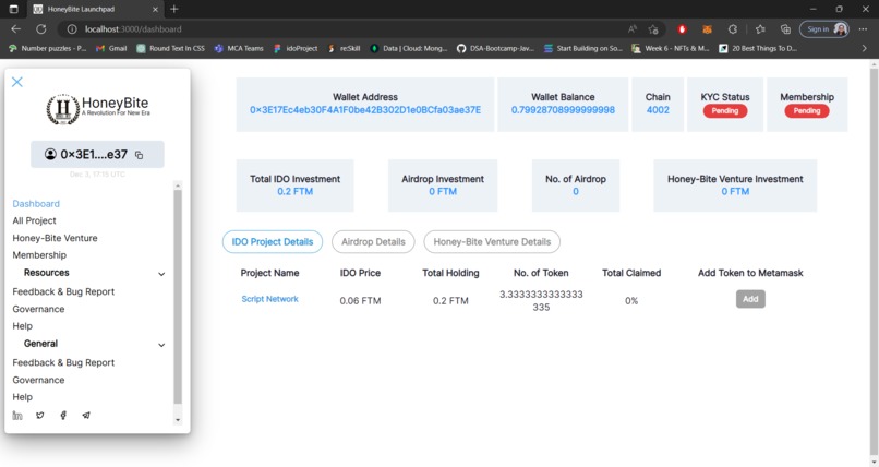 Honey-Bite Crypto Ecosystem – screenshot 14