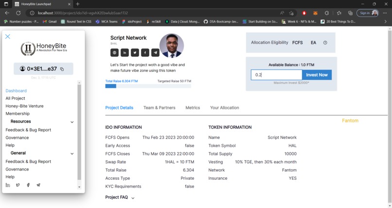 Honey-Bite Crypto Ecosystem – screenshot 15