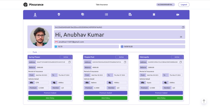 Pinsurance – screenshot 3