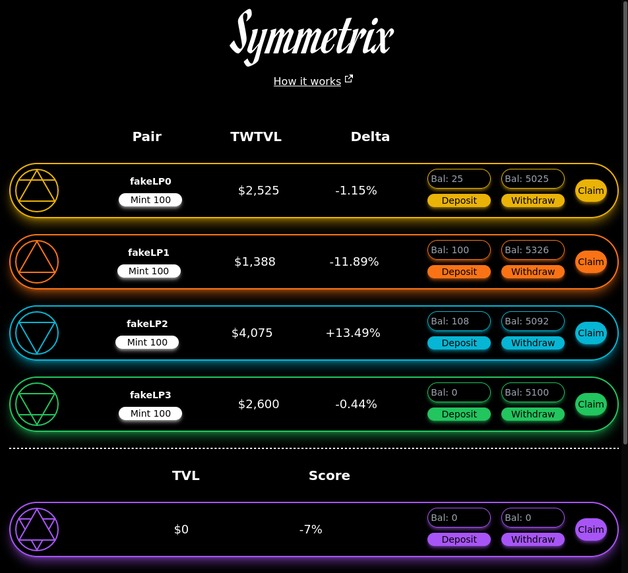 Symmetrix – screenshot 1